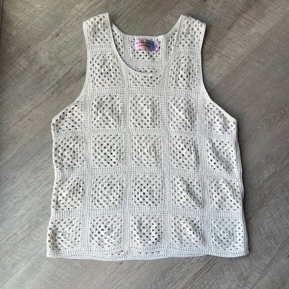 Abercrombie crochet tank - Picture 1 of 8